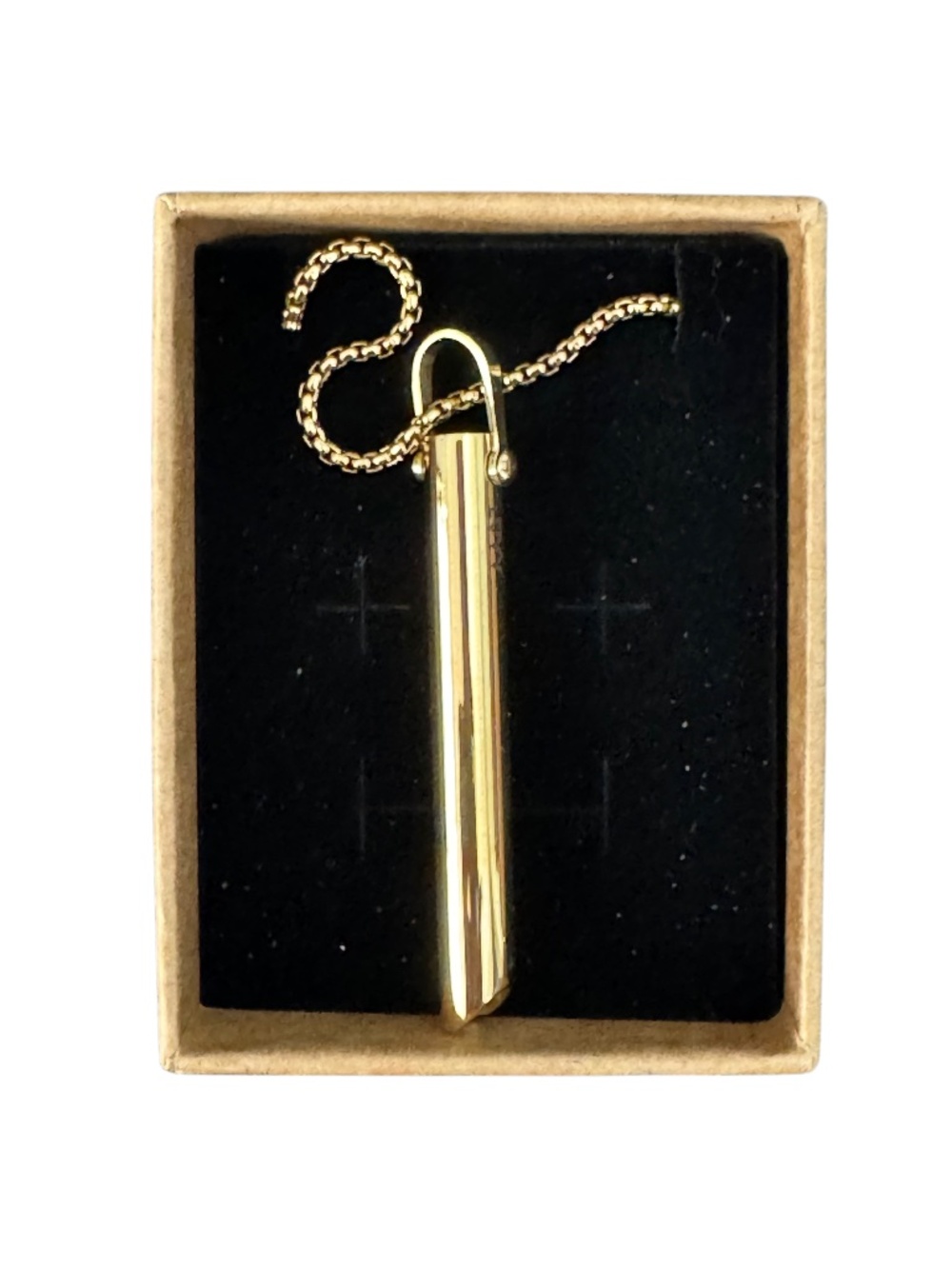 Lovv Mindful Breathing Necklace Gold